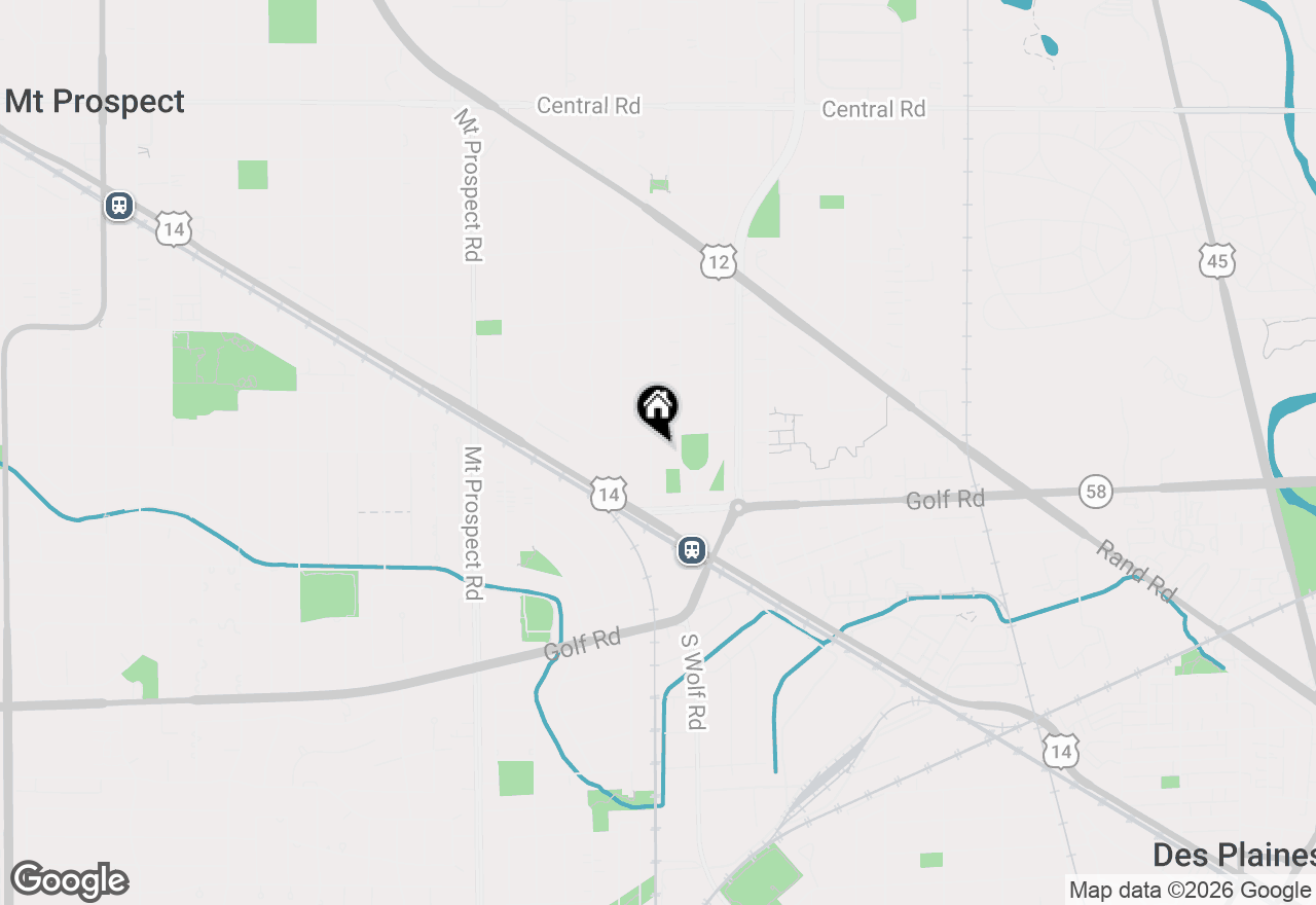 Map of 173 Cornell Avenue, Des Plaines, IL 60016