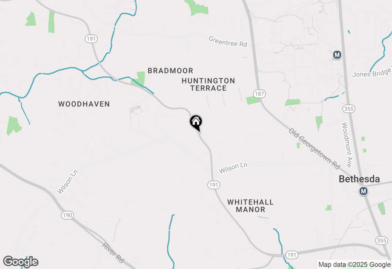 Map of 5820 Bradley Boulevard, Bethesda, MD 20814