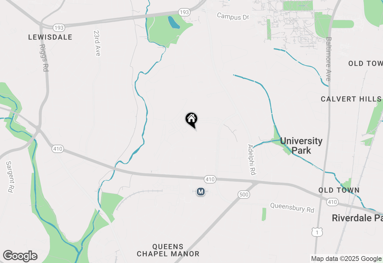Map of 3450 Toledo Terrace #206, Hyattsville, MD 20782