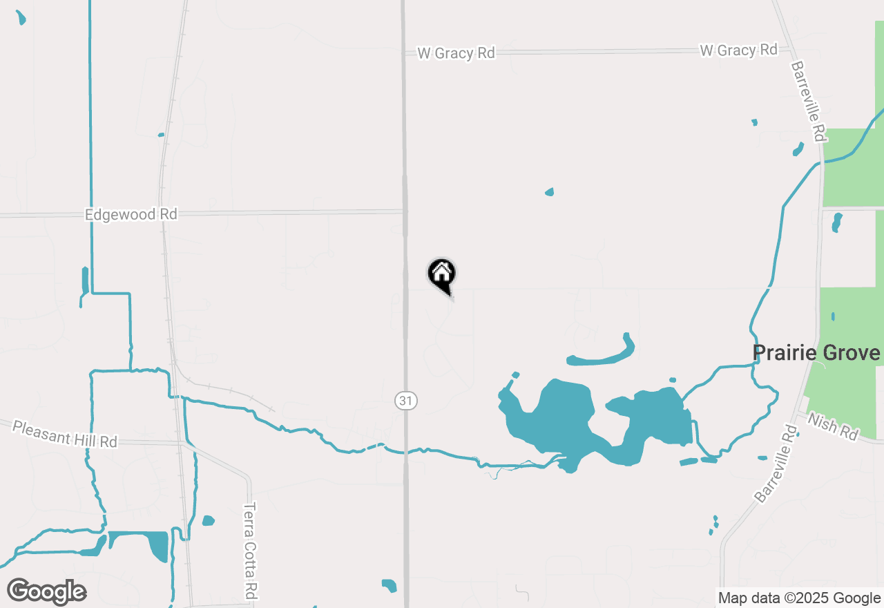 Map of 3319 Lakewood Drive, Prairie Grove, IL 60012