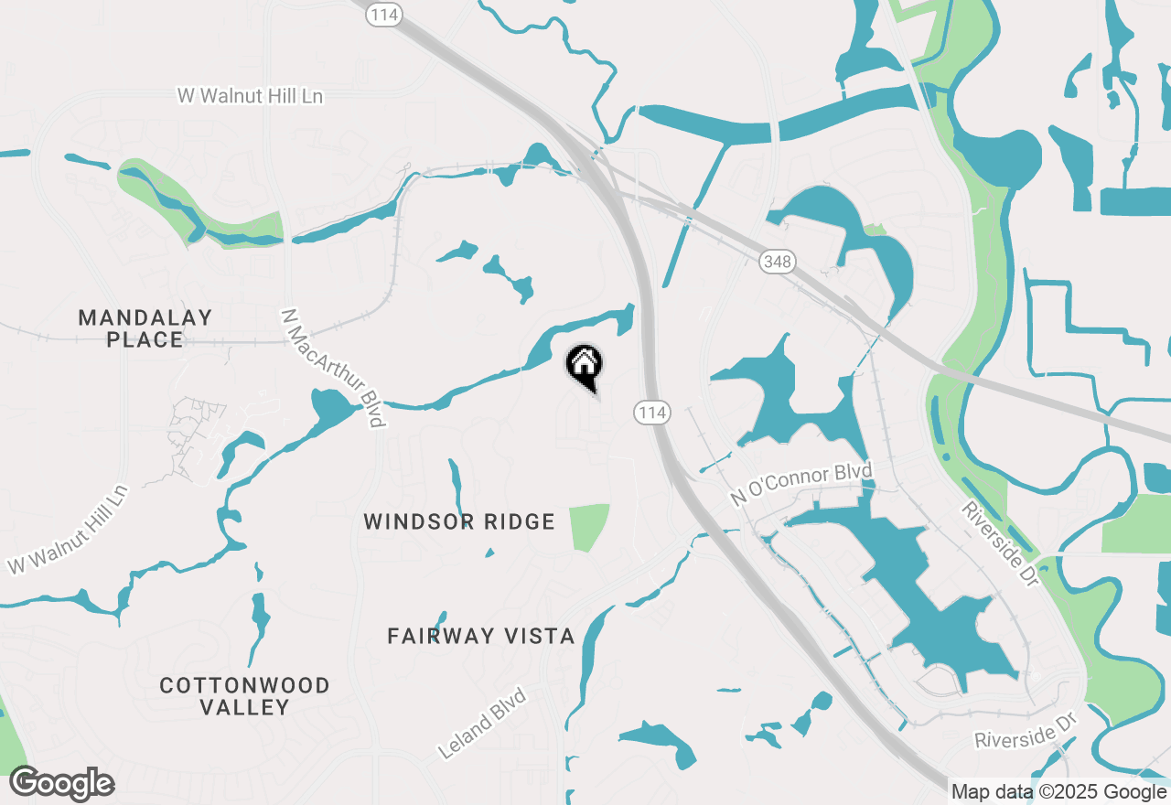 Map of 4864 Isleworth Drive, Irving, TX 75038