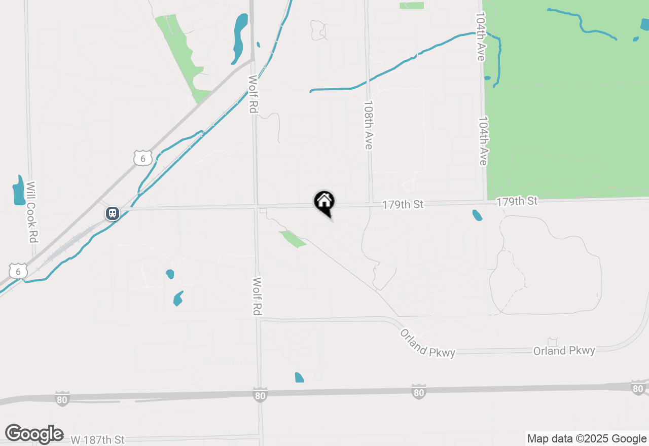 Map of 10935 California Court #185, Orland Park, IL 60467