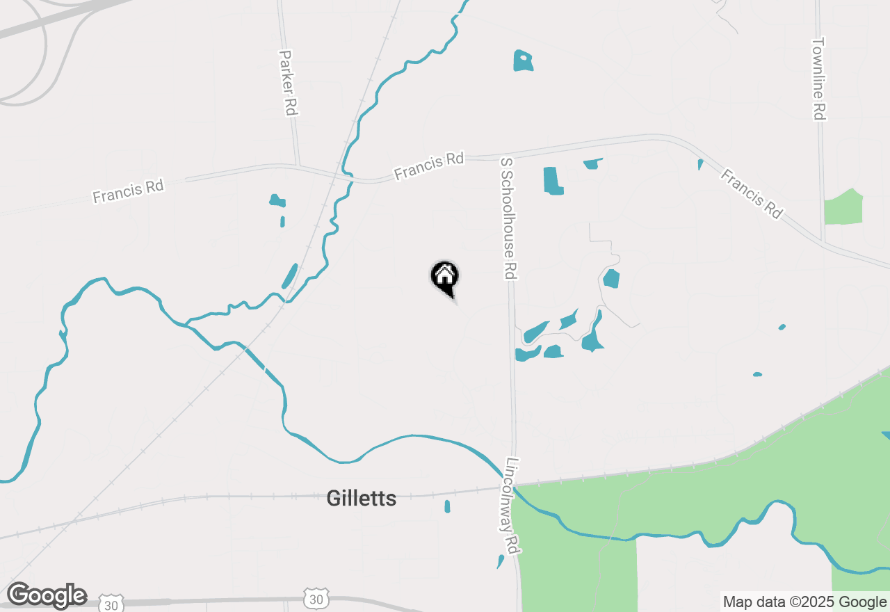 Map of 1820 Carrington Court, New Lenox, IL 60451