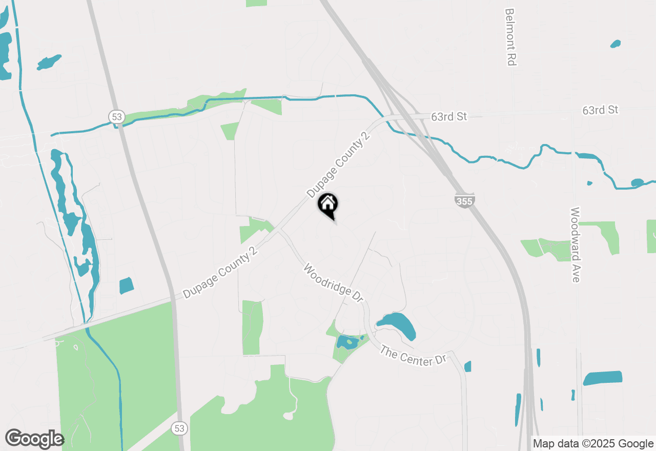 Map of 2720 Kincaid Drive, Woodridge, IL 60517