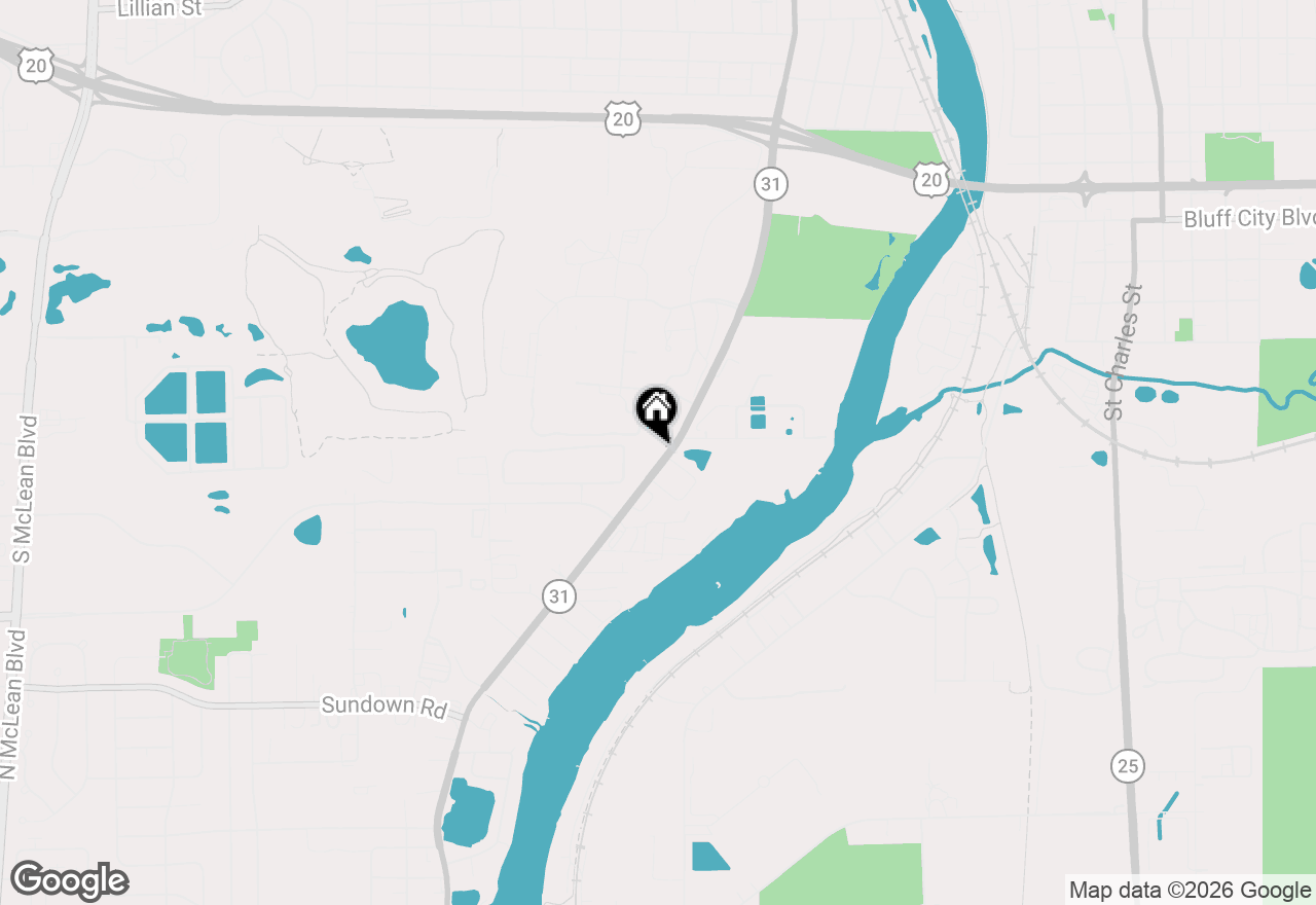 Map of 980 S State Street, Elgin, IL 60123