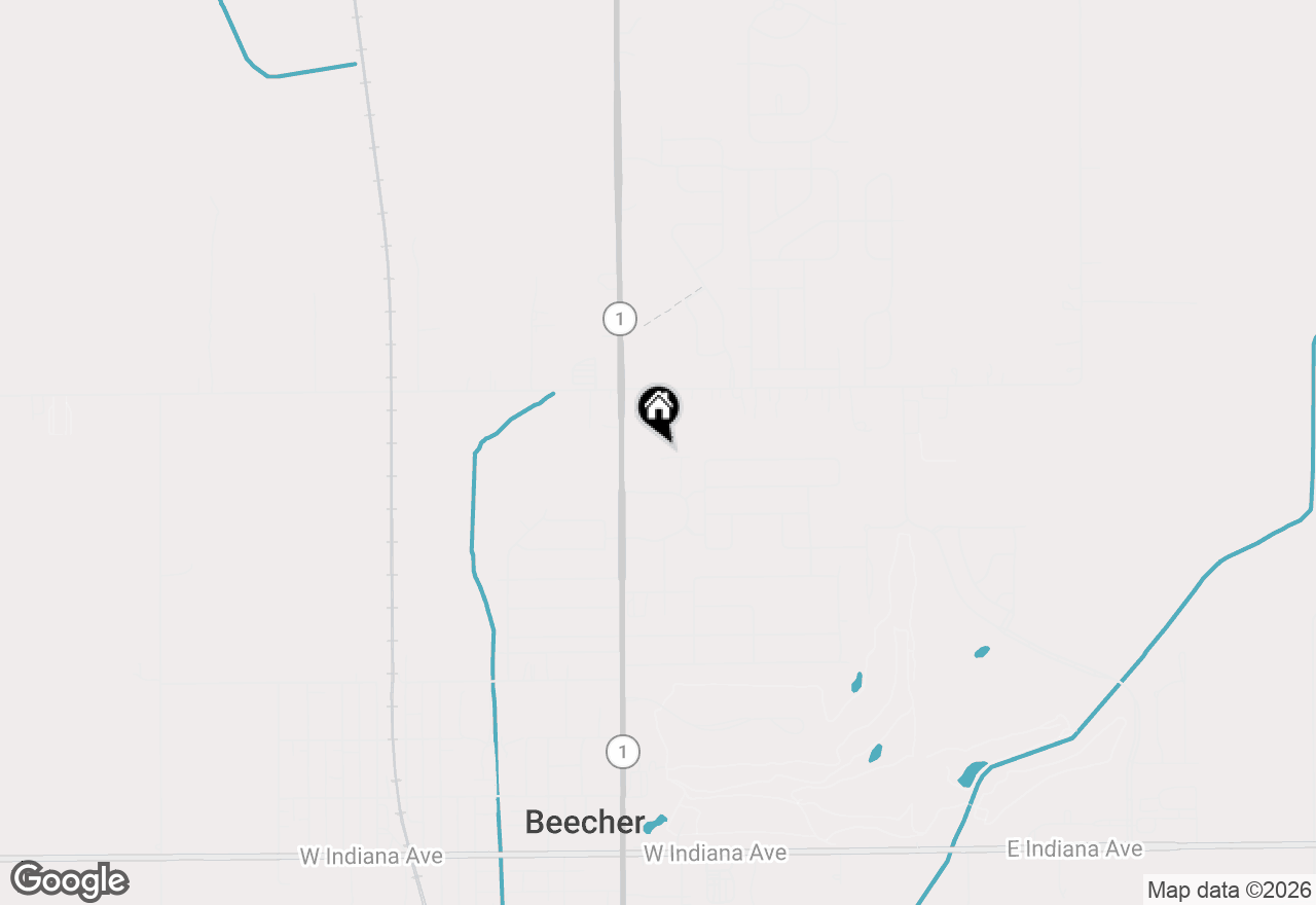 Map of 471 Linden Circle, Beecher, IL 60401