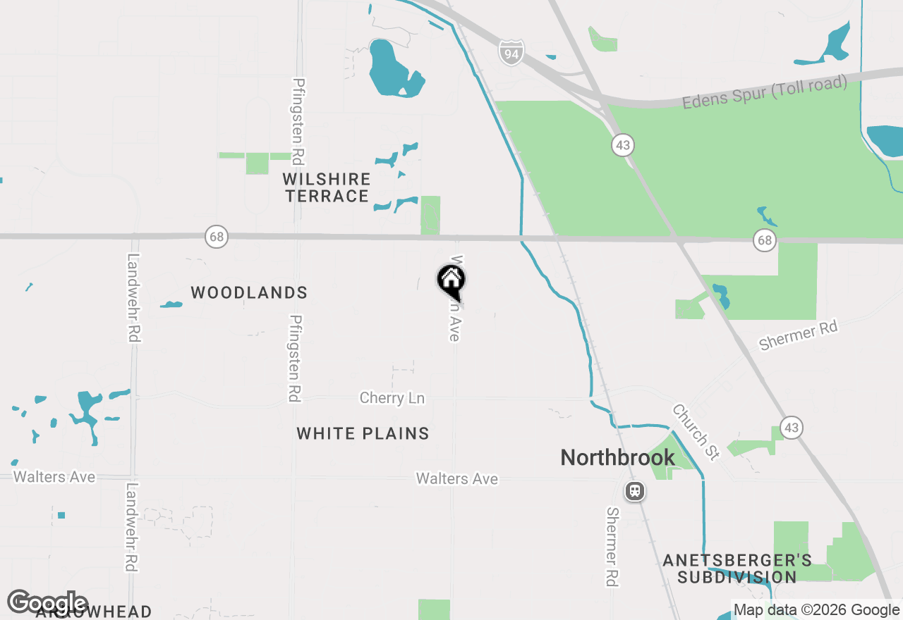 Map of 944 Western Avenue, Northbrook, IL 60062