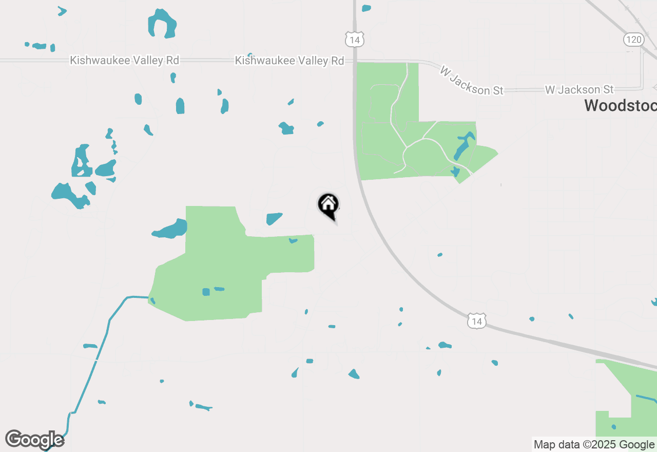 Map of 14210 Westwood Court, Woodstock, IL 60098