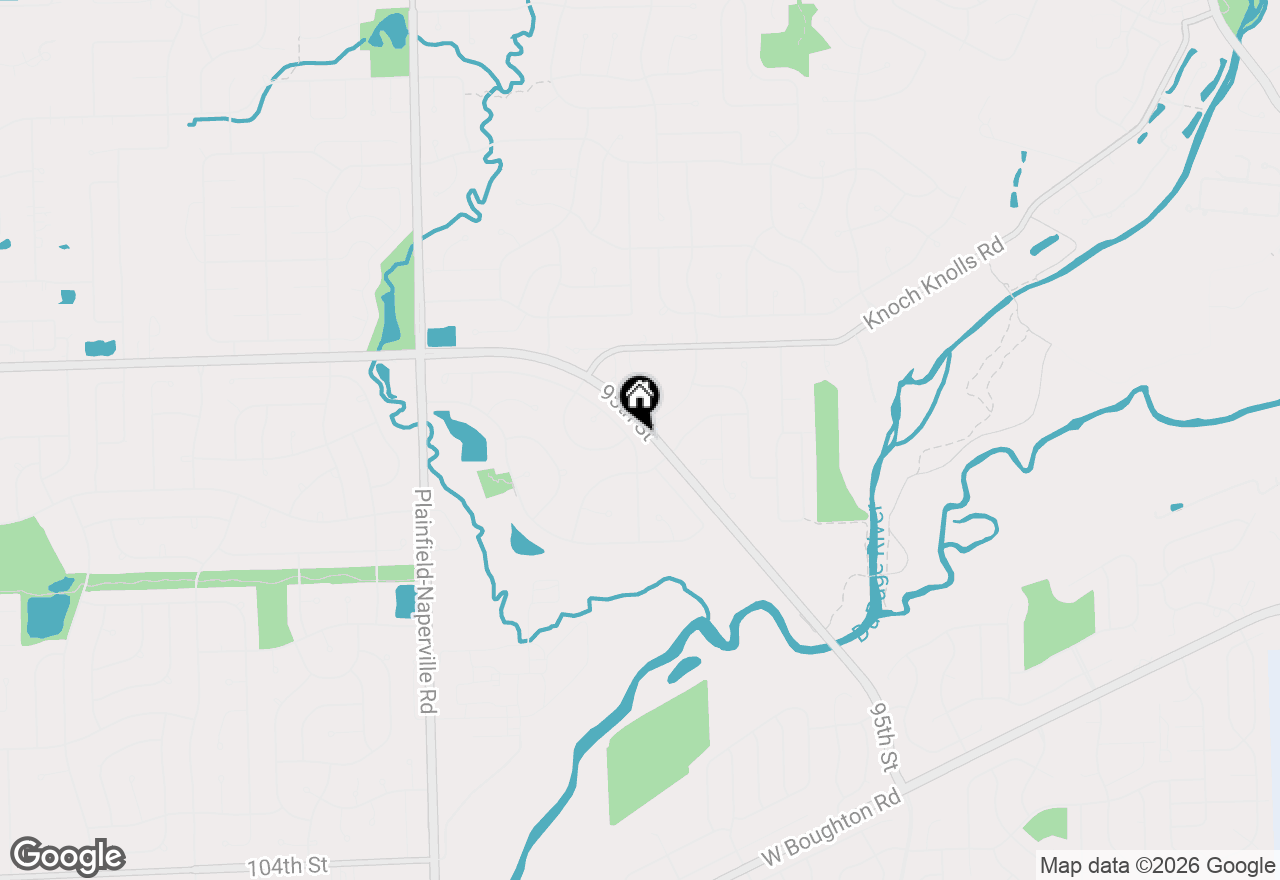 Map of 2815 Forest Creek Lane, Naperville, IL 60565
