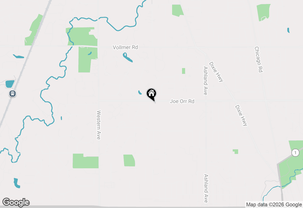 Map of 607 Enterprise Road, Chicago Heights, IL 60411