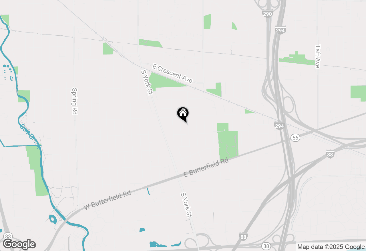 Map of 787 S Cambridge Avenue, Elmhurst, IL 60126