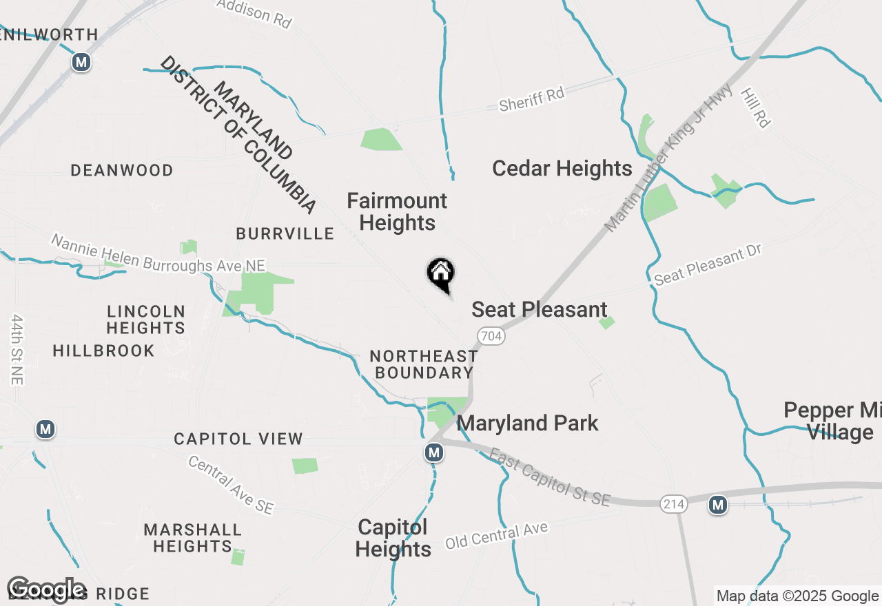 Map of 510 62nd Avenue, Capitol Heights, MD 20743