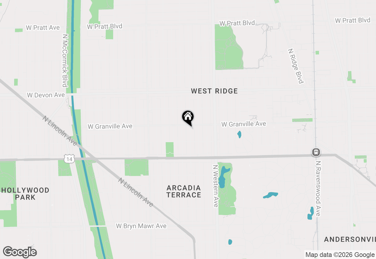 Map of 6144 N Maplewood Avenue, Chicago, IL 60659