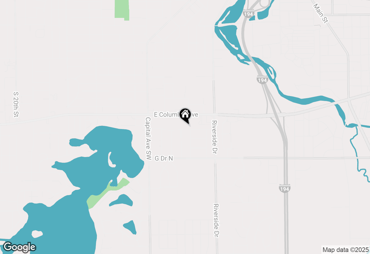 Map of 409 Weeks Avenue, Battle Creek, MI 49015