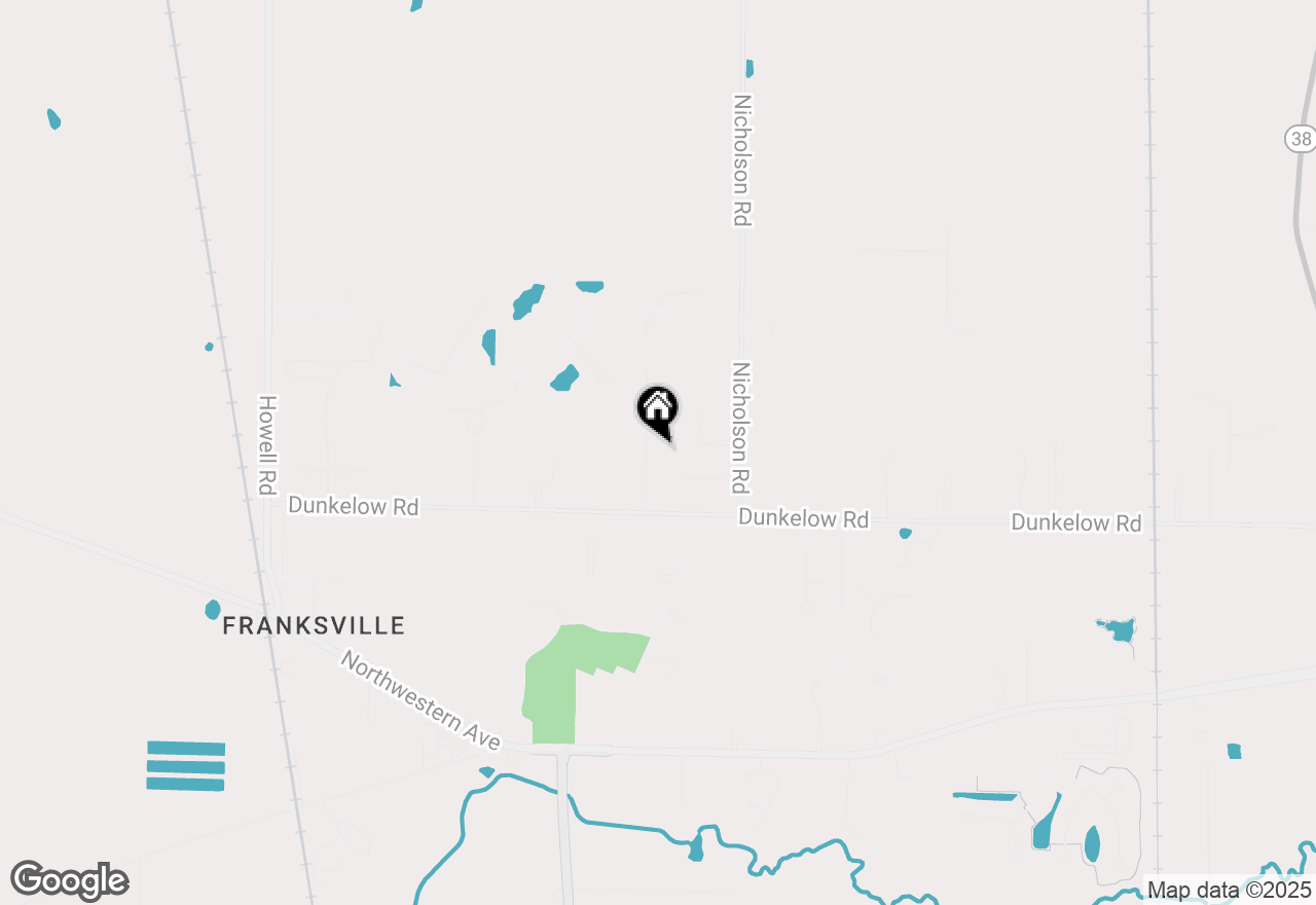 Map of 3621 Debby Ln, Franksville, WI 53126