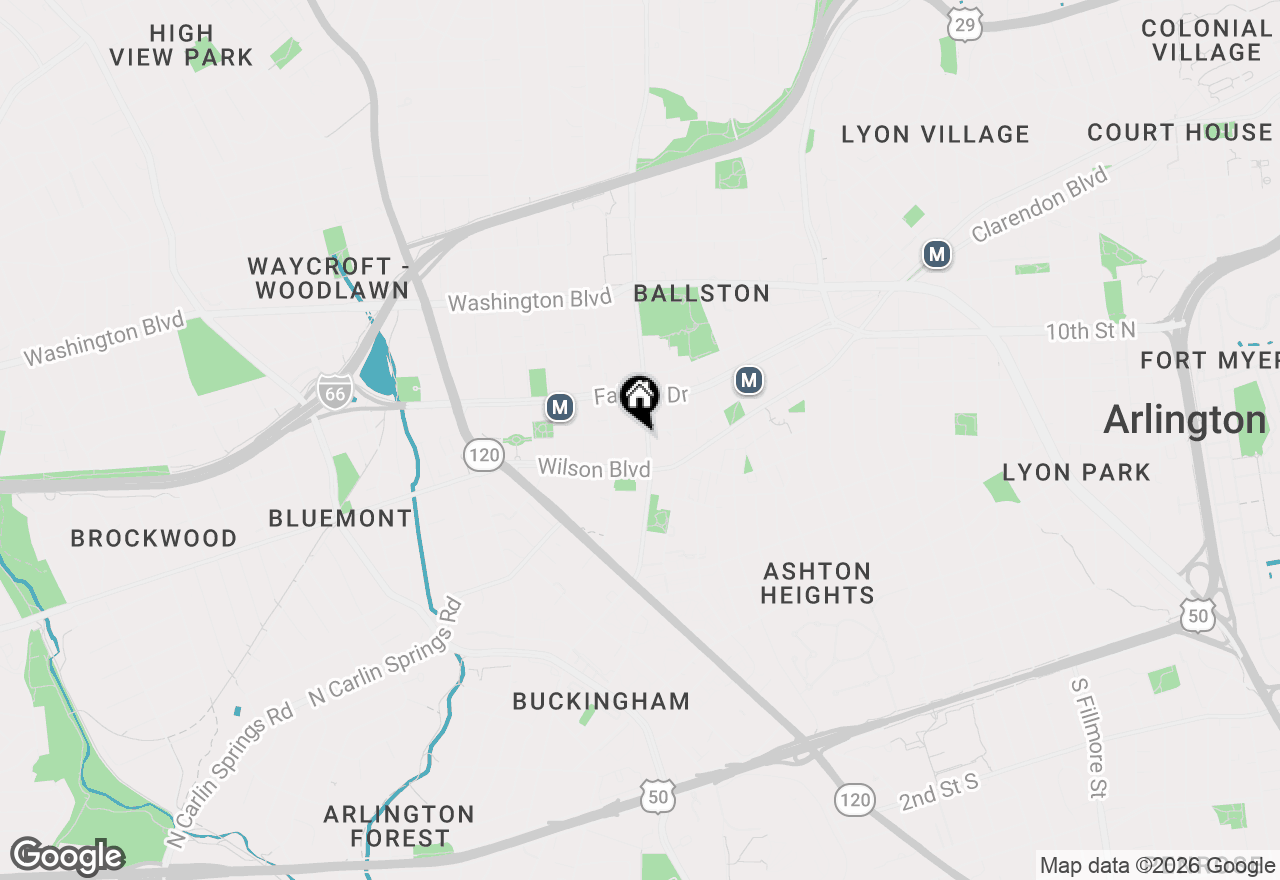 Map of 888 N Quincy Street #804, Arlington, VA 22203