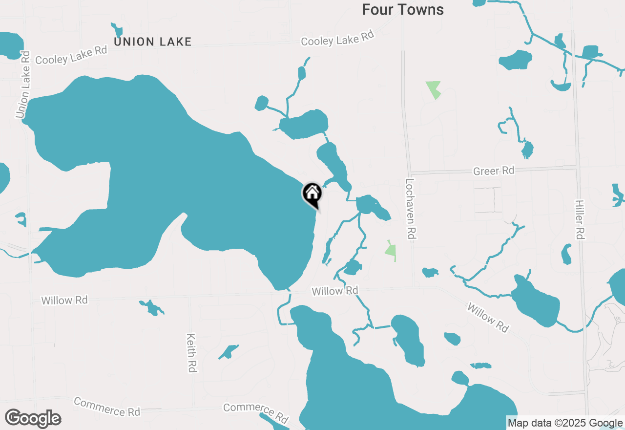 Map of 2236 Locklin Lane, West Bloomfield, MI 48324