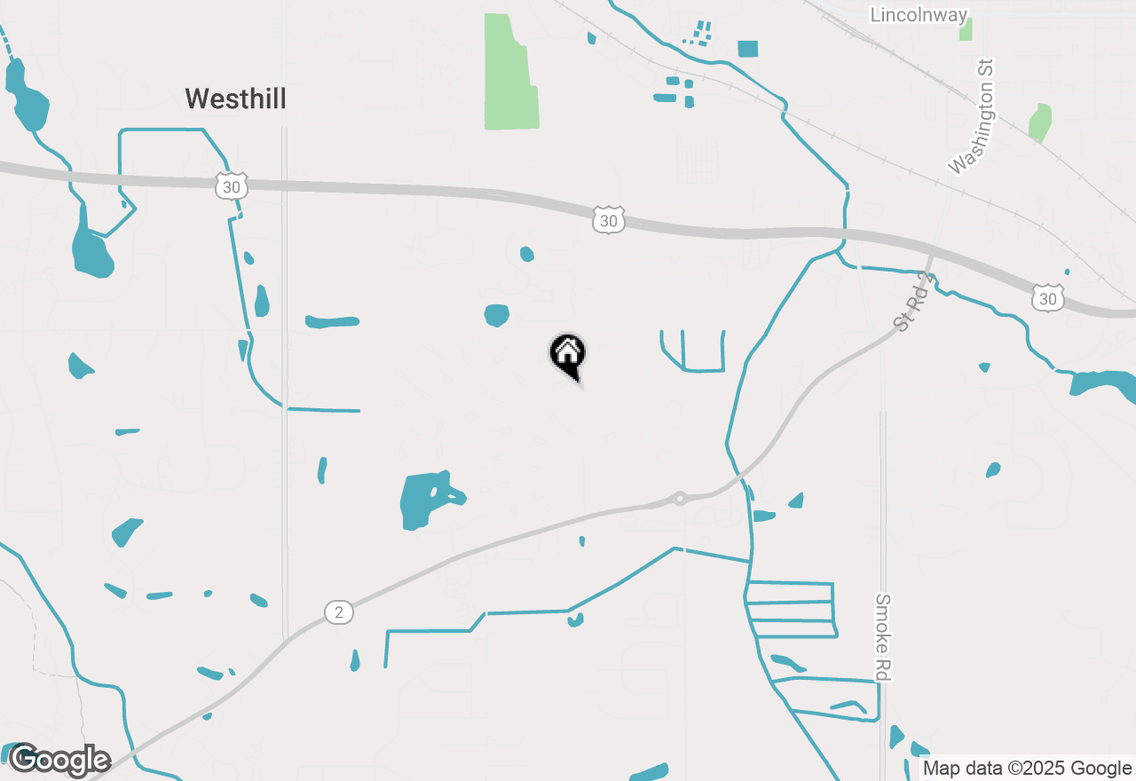 Map of 1657 Stoney Creek Court, Valparaiso, IN 46385