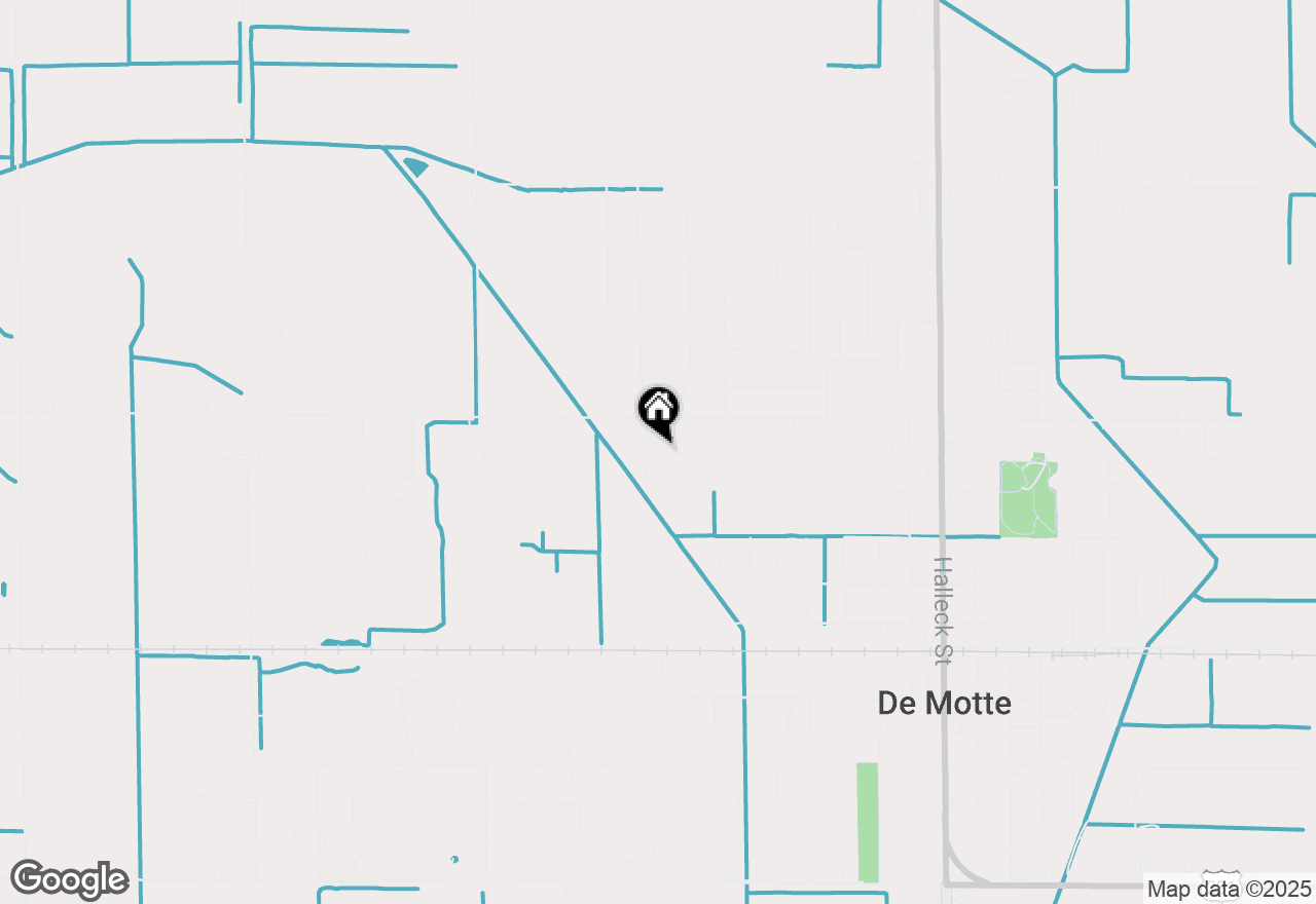 Map of 201 Ironwood Street Sw, Demotte, IN 46310
