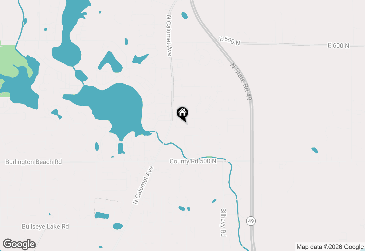 Map of 2207 Mary Lane, Valparaiso, IN 46383