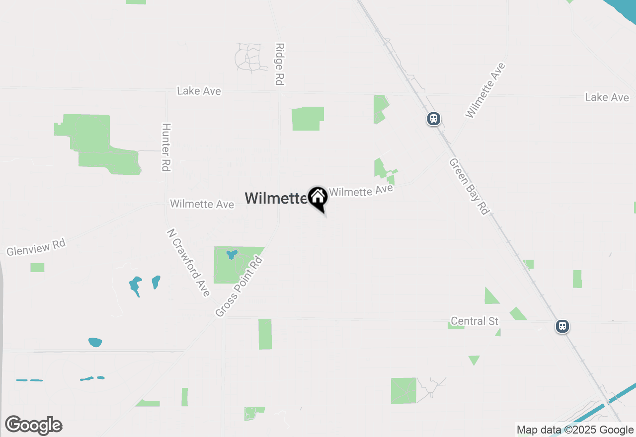 Map of 215 17th Street, Wilmette, IL 60091