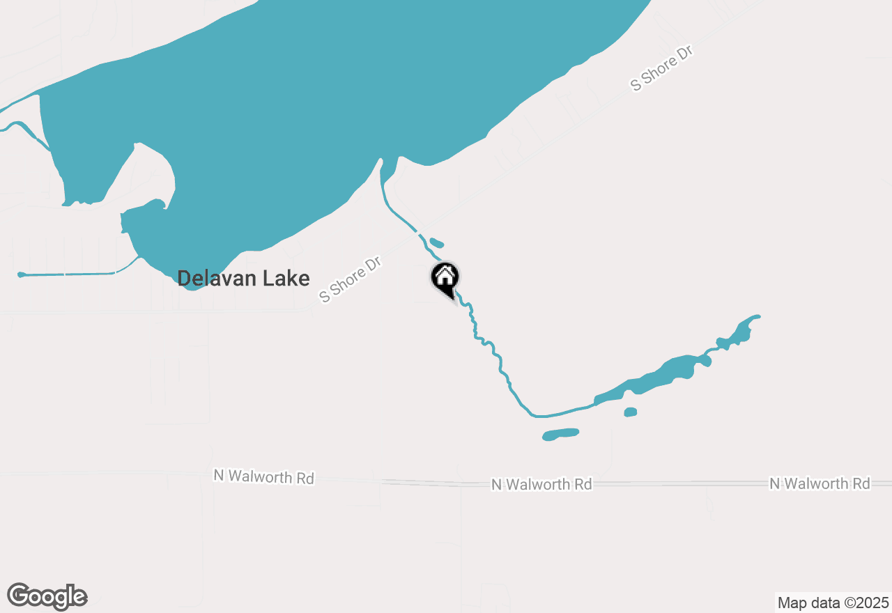Map of 2121 Adelia Ave, Delavan, WI 53115