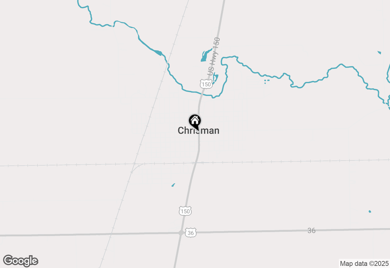 Map of 315 E Monroe Avenue, Chrisman, IL 61924