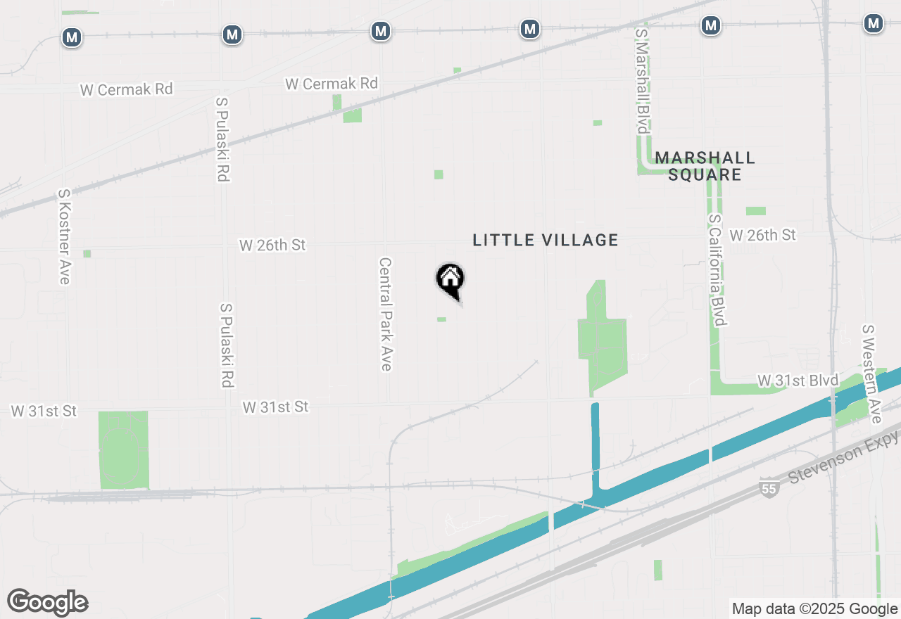 Map of 2741 S Trumbull Avenue, Chicago, IL 60623