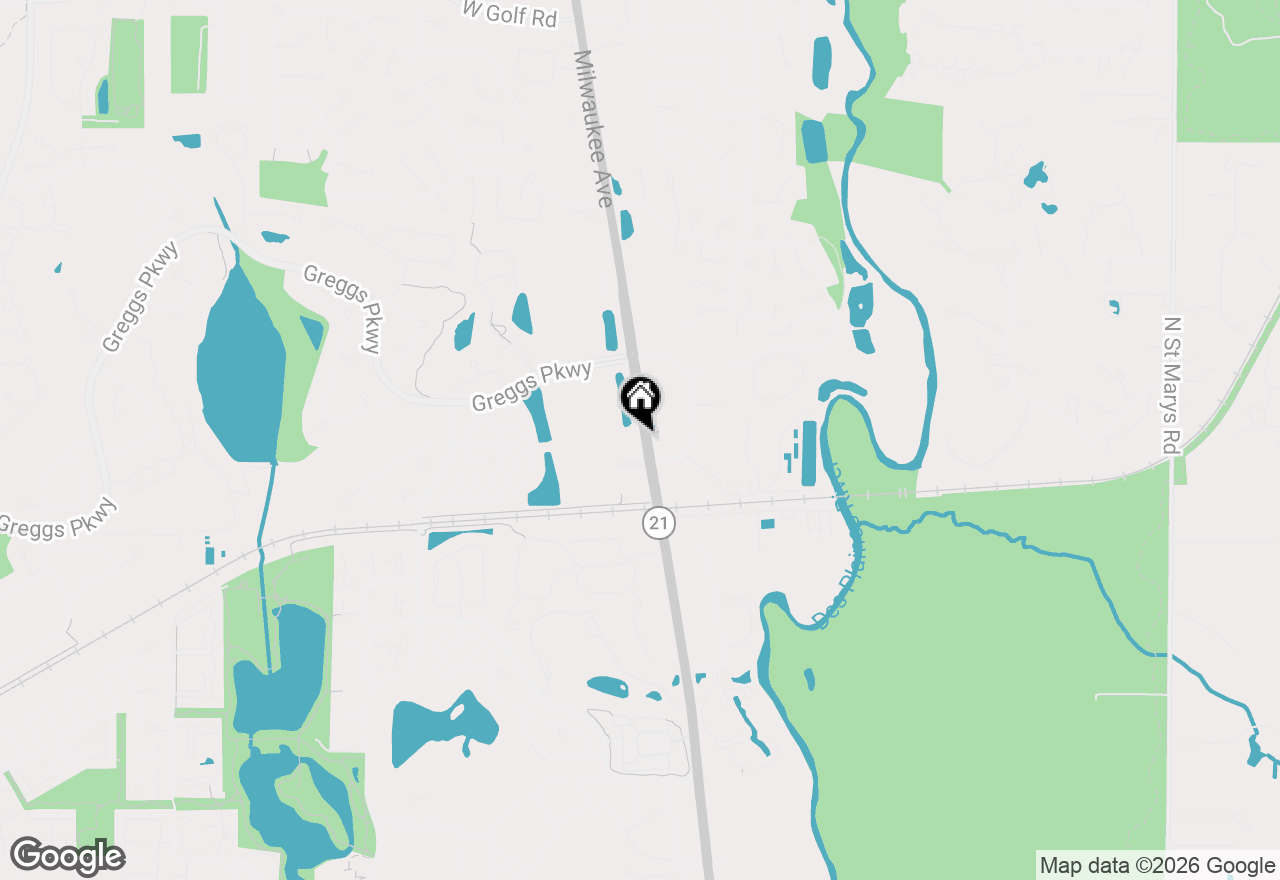 Map of 1824 Crenshaw Circle #1824, Vernon Hills, IL 60061