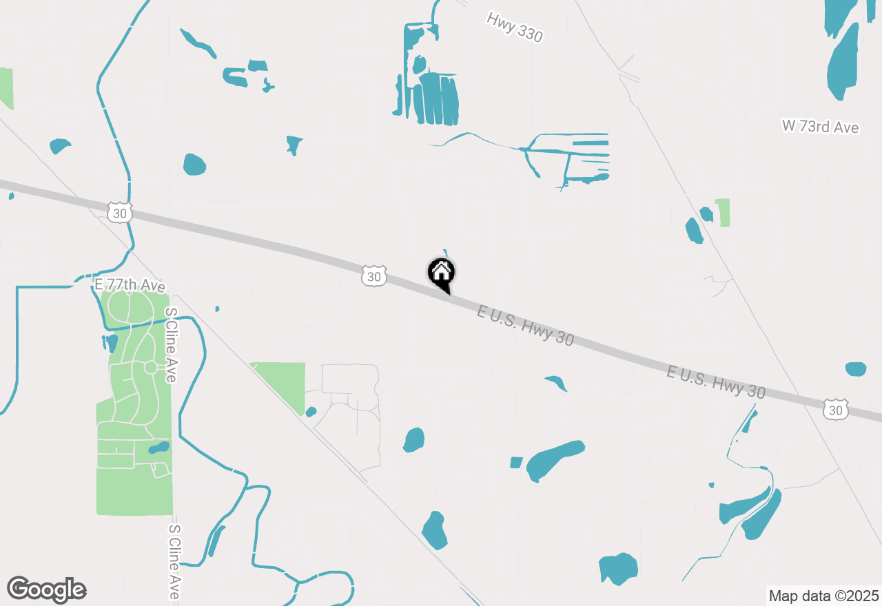 Map of 6523 W Lincoln Highway, Crown Point, IN 46307