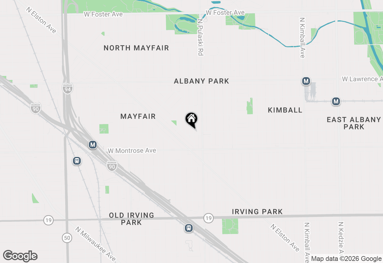 Map of 4508 N Keystone Avenue #1, Chicago, IL 60630