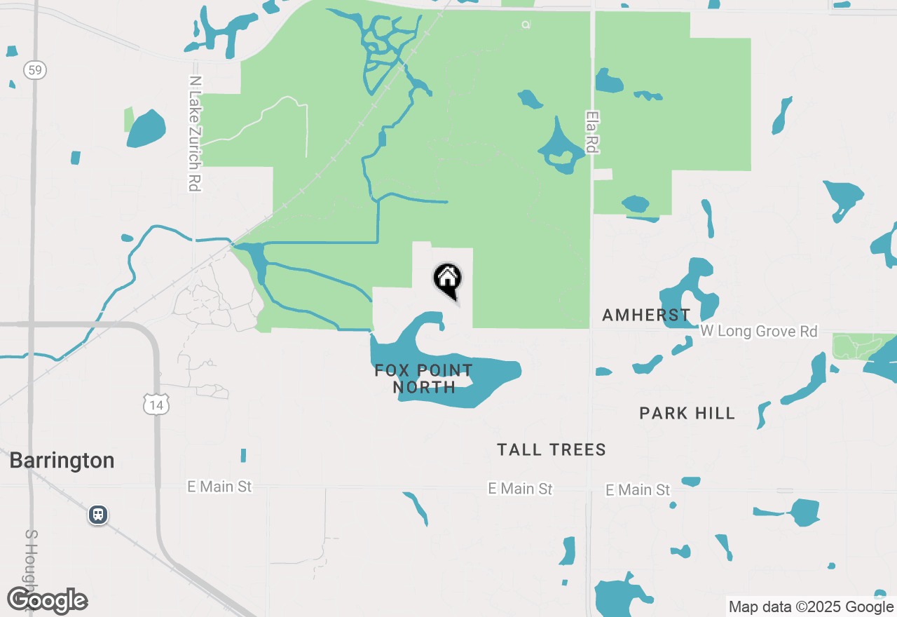 Map of 1305 Lake Shore Drive, Barrington, IL 60010
