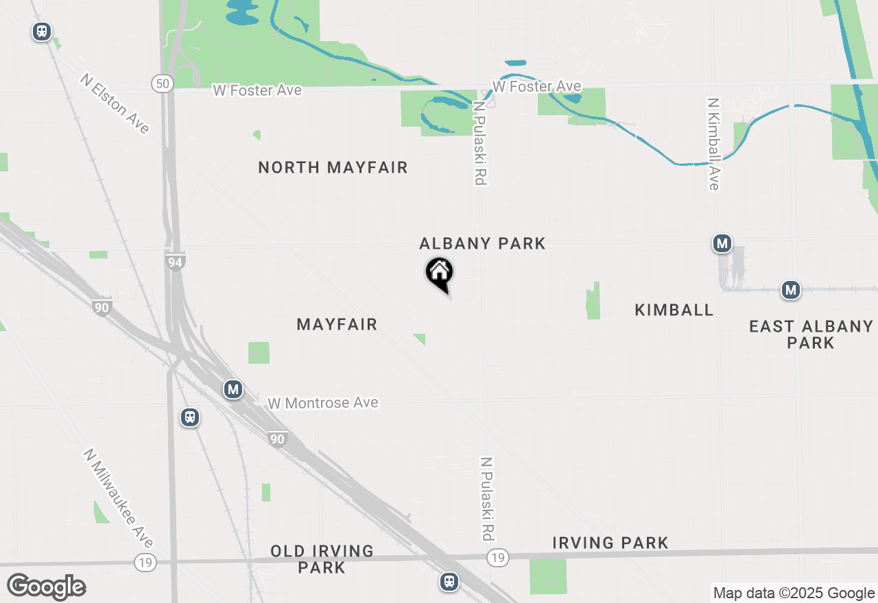 Map of 4109 W Eastwood Avenue #2, Chicago, IL 60630