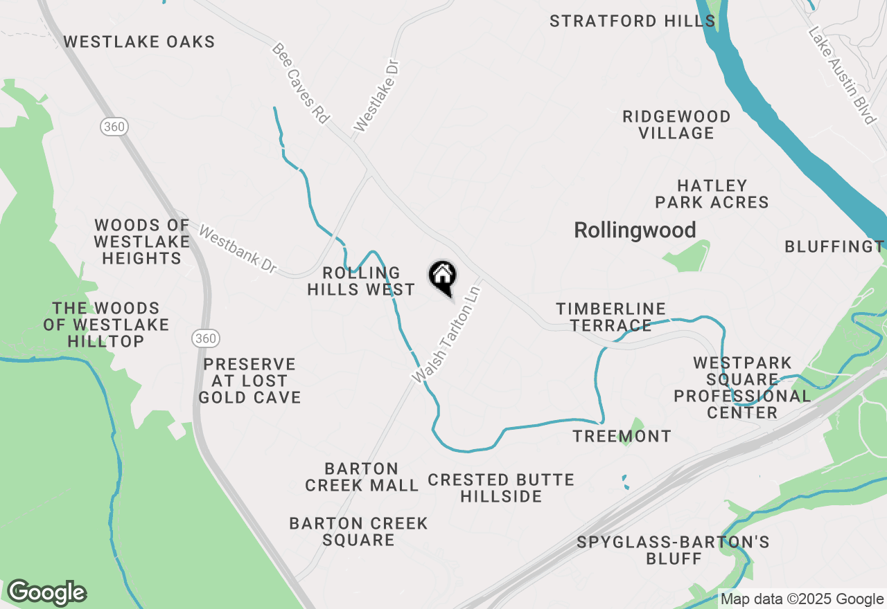 Map of 3307 Sanderling Trl, Austin, TX 78746