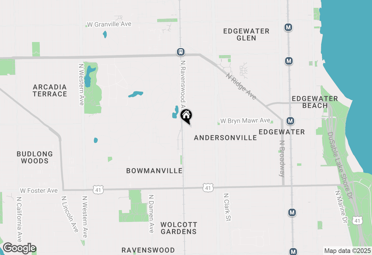 Map of 5545 N Ravenswood Avenue, Chicago, IL 60640