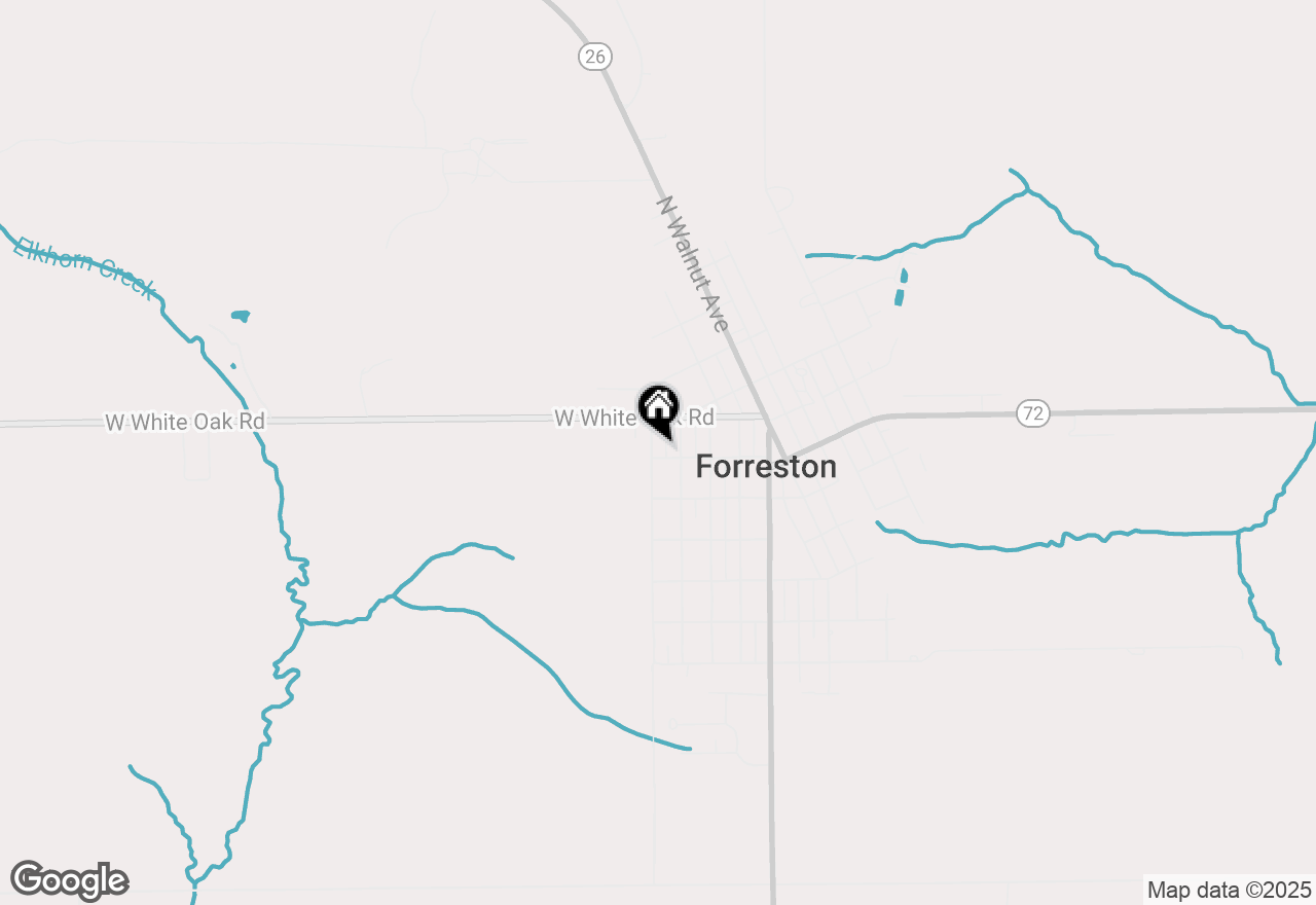 Map of 406 W Balsam Street, Forreston, IL 61030