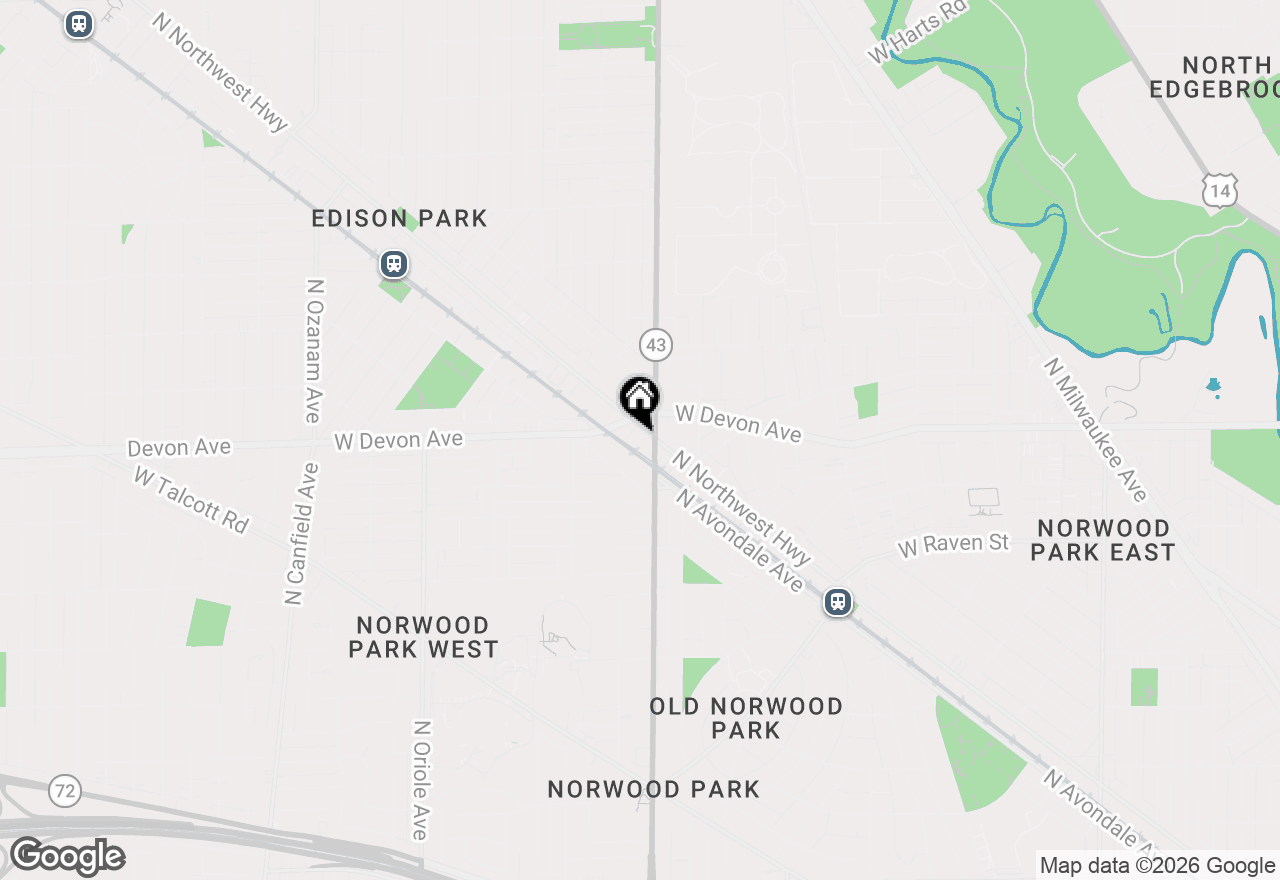 Map of 6400 N Northwest Highway #211, Chicago, IL 60631