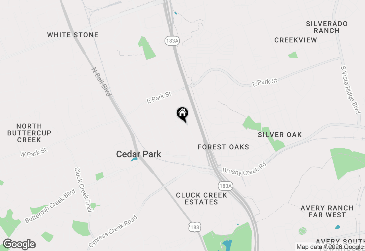 Map of 602 Colt Ln #B, Cedar Park, TX 78613