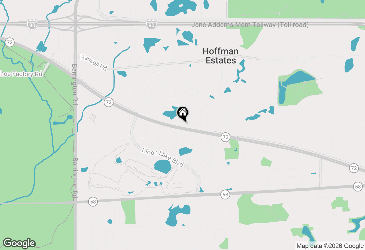 Map of 1659 Islandview Court, Hoffman Estates, IL 60169