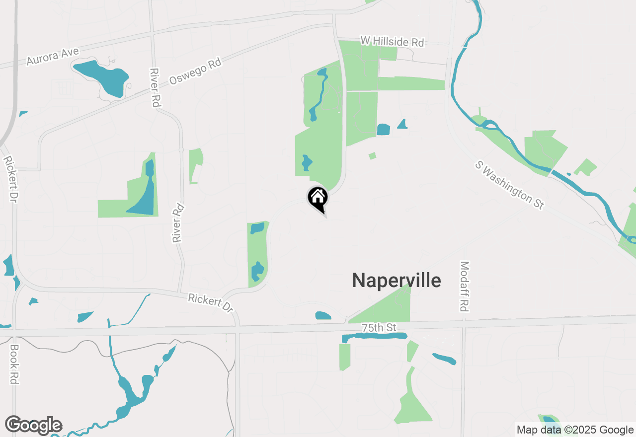 Map of 709 Antietam Court, Naperville, IL 60540