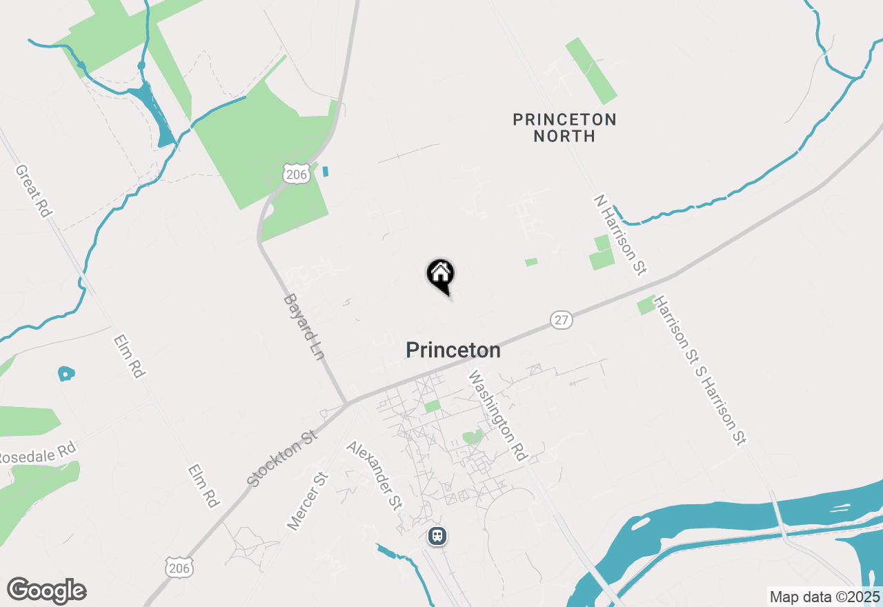 Map of 32 Wiggins Street, Princeton, NJ 08540