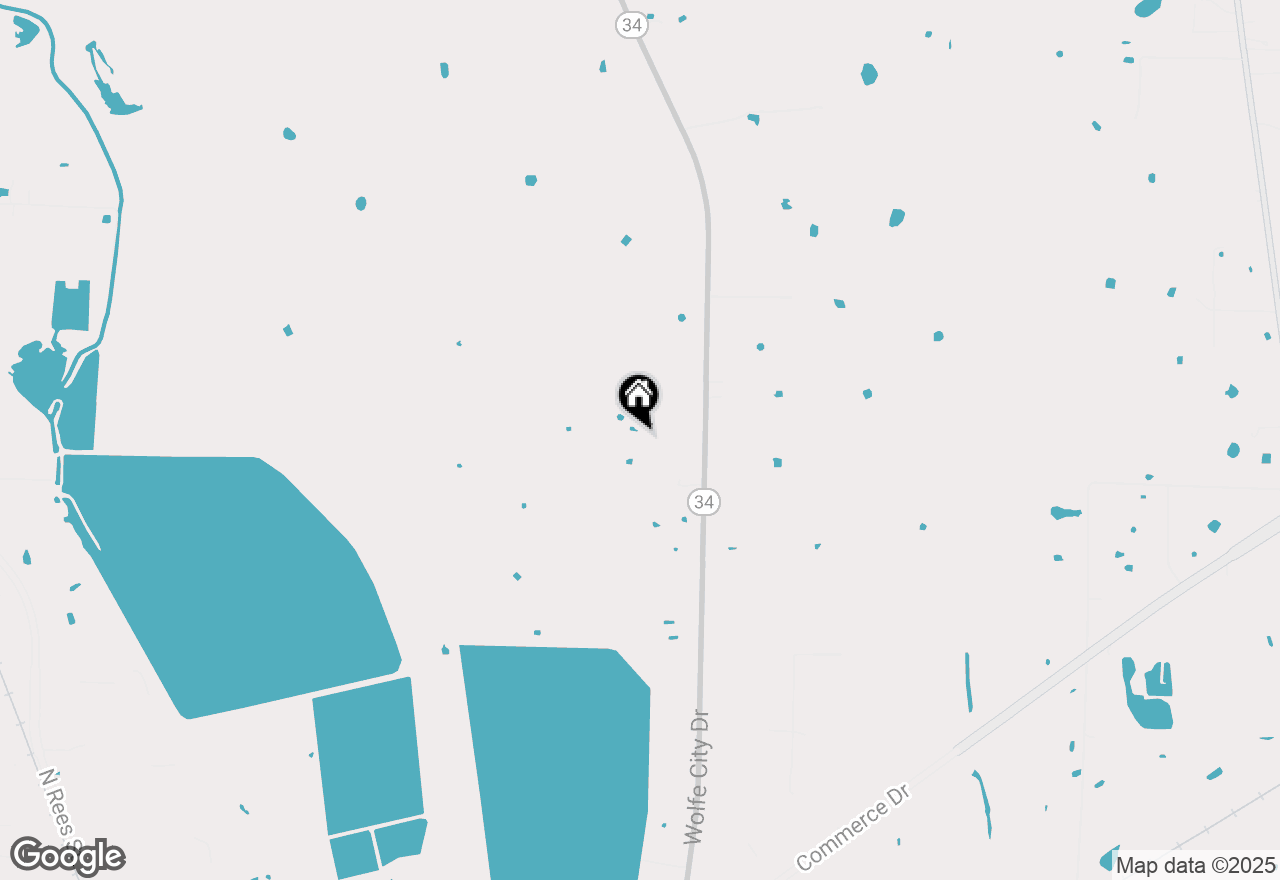 Map of 1446 Highway 34 N, Greenville, TX 75401