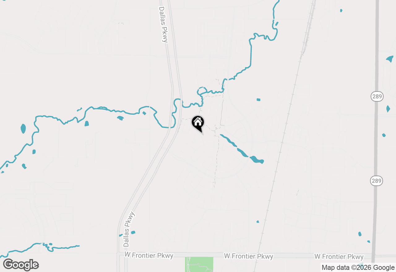 Map of 1634 Post Oak Way, Celina, TX 75009