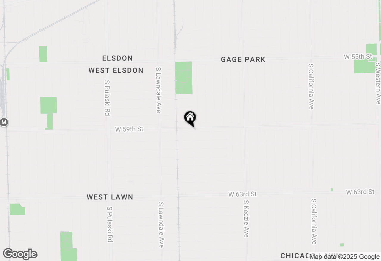 Map of 3511 W 59th Street, Chicago, IL 60629