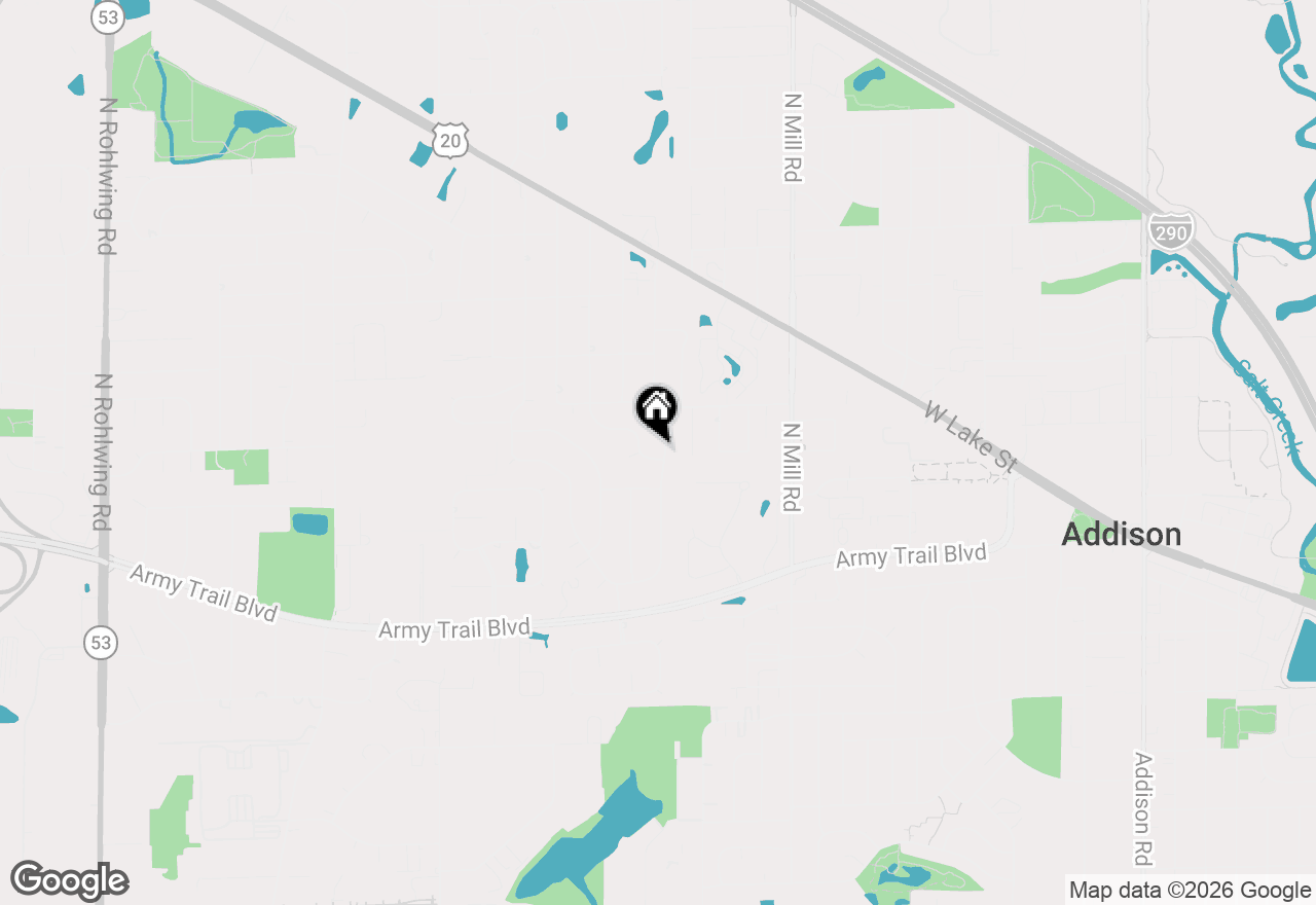 Map of 403 N 6th Avenue, Addison, IL 60101