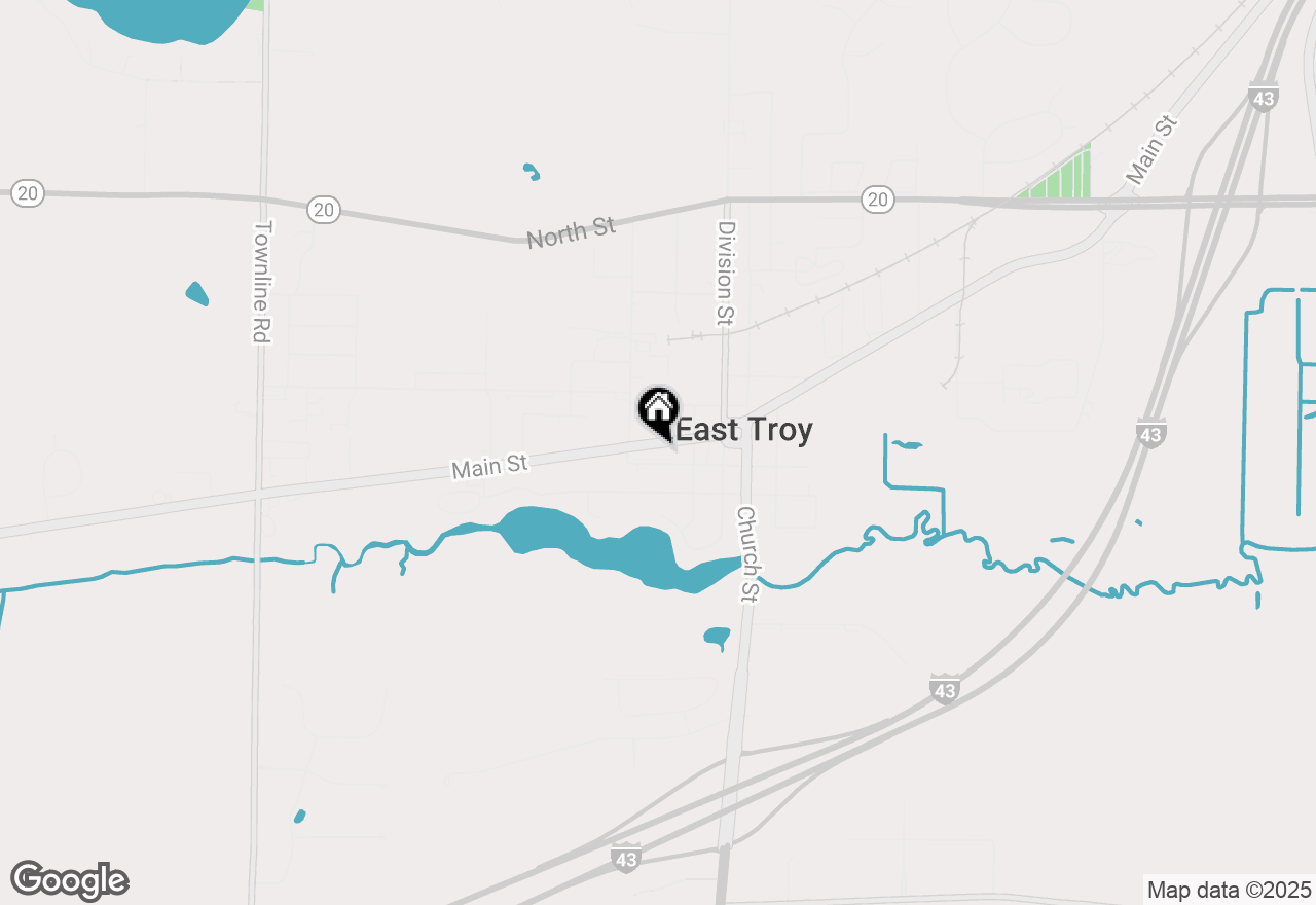 Map of 2955 Main St, East Troy, WI 53120