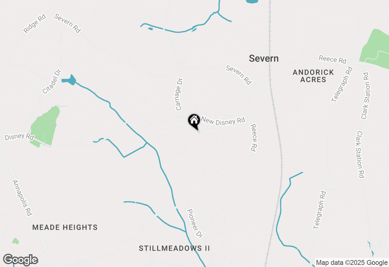 Map of 1825 Watch House Circle S, Severn, MD 21144