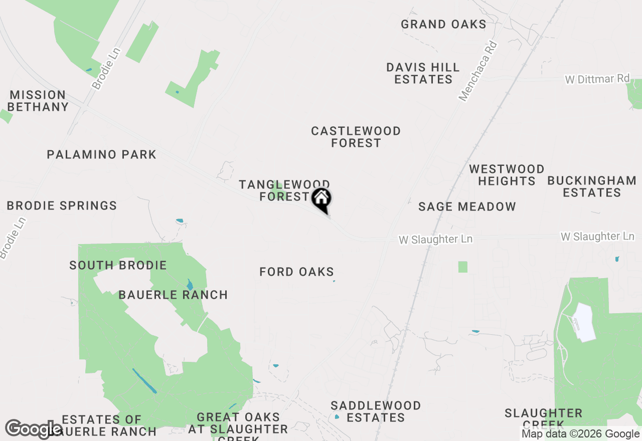 Map of 2411 W Slaughter Lane, Austin, TX 78748