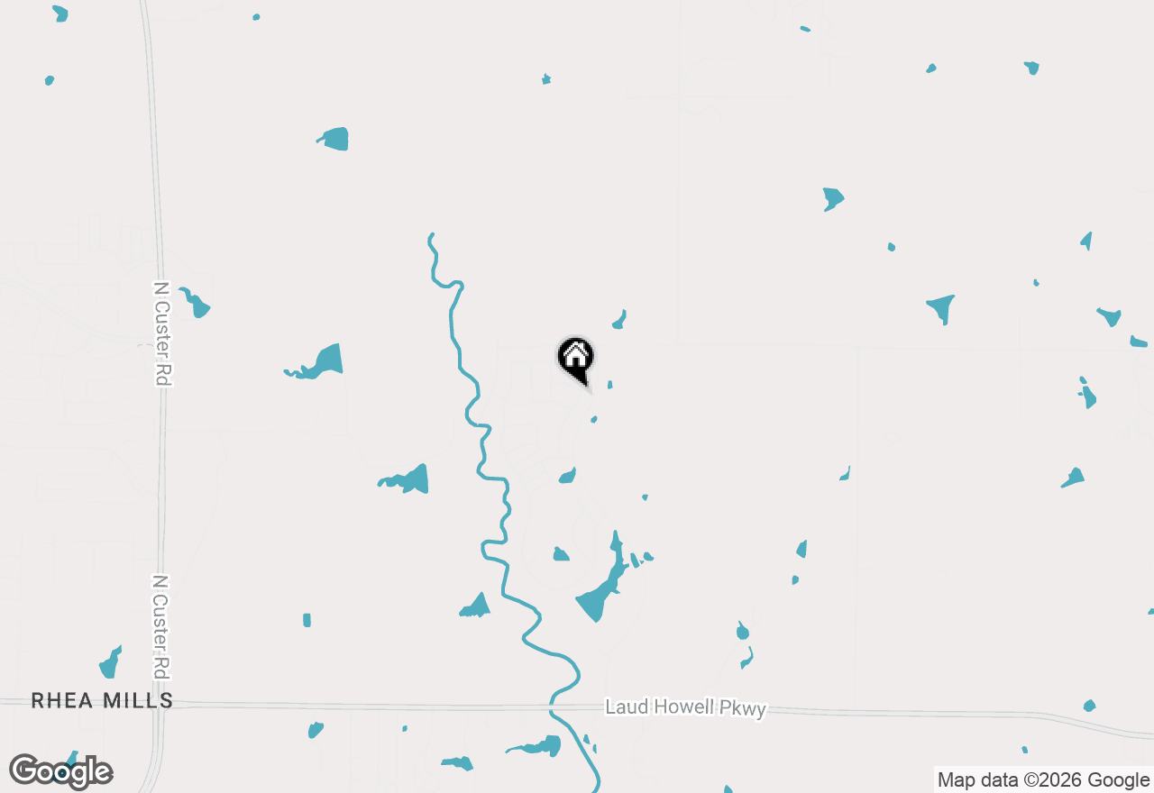 Map of 6813 Tadpole Trail, Mckinney, TX 75071