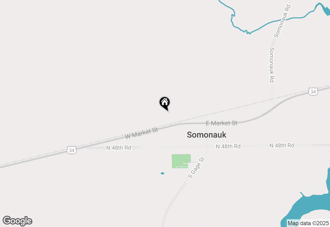 Map of 245 Morrow Street #A, Somonauk, IL 60552